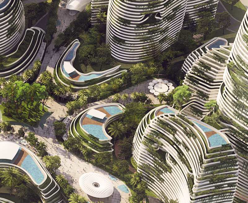 wordlessTech | Forest City – futuristic new city in Malaysia
