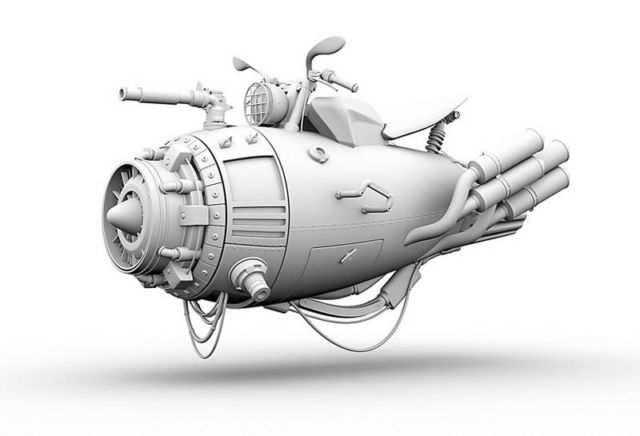 Stunning Retro Future vehicles 10 Retro Future vehicles by Jomar Machado (1)