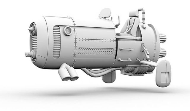 Stunning Retro Future vehicles 2 Retro Future vehicles by Jomar Machado (9)