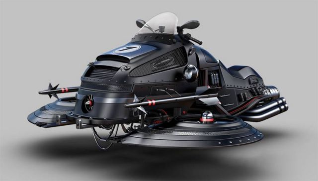 Stunning Retro Future vehicles 5 Retro Future vehicles by Jomar Machado (6)