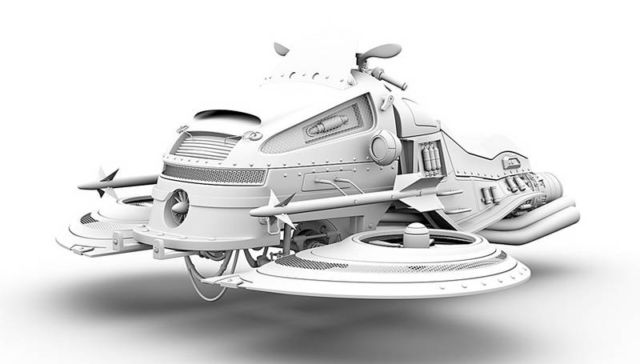 Stunning Retro Future vehicles 6 Retro Future vehicles by Jomar Machado (5)
