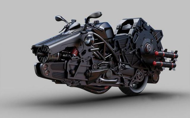 Stunning Retro Future vehicles 7 Retro Future vehicles by Jomar Machado (4)