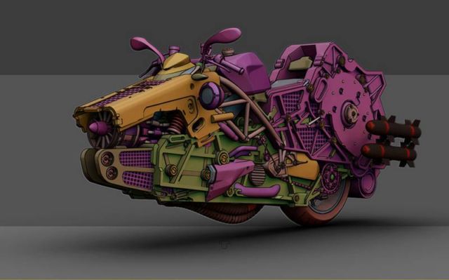 Stunning Retro Future vehicles 8 Retro Future vehicles by Jomar Machado (3)