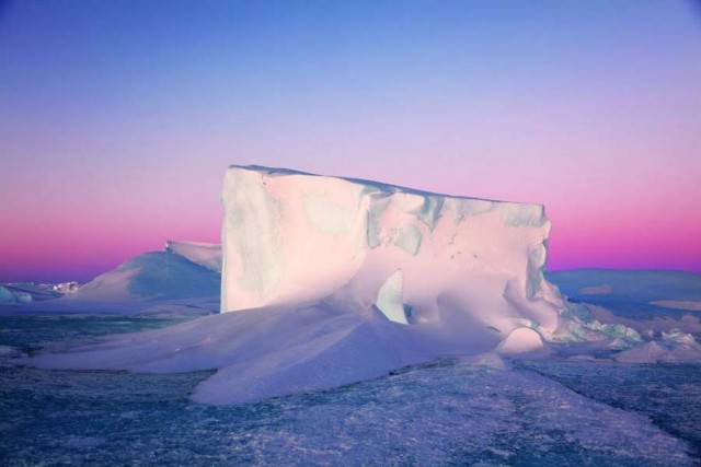 Iceberg near Bandits hut 