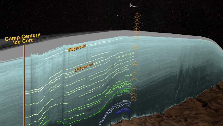 Greenland's Ice Layers 3D Mapped