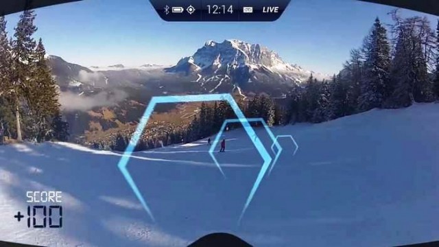 Augmented Reality Ski Goggles