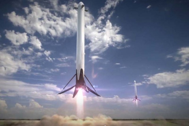 SpaceX rockets