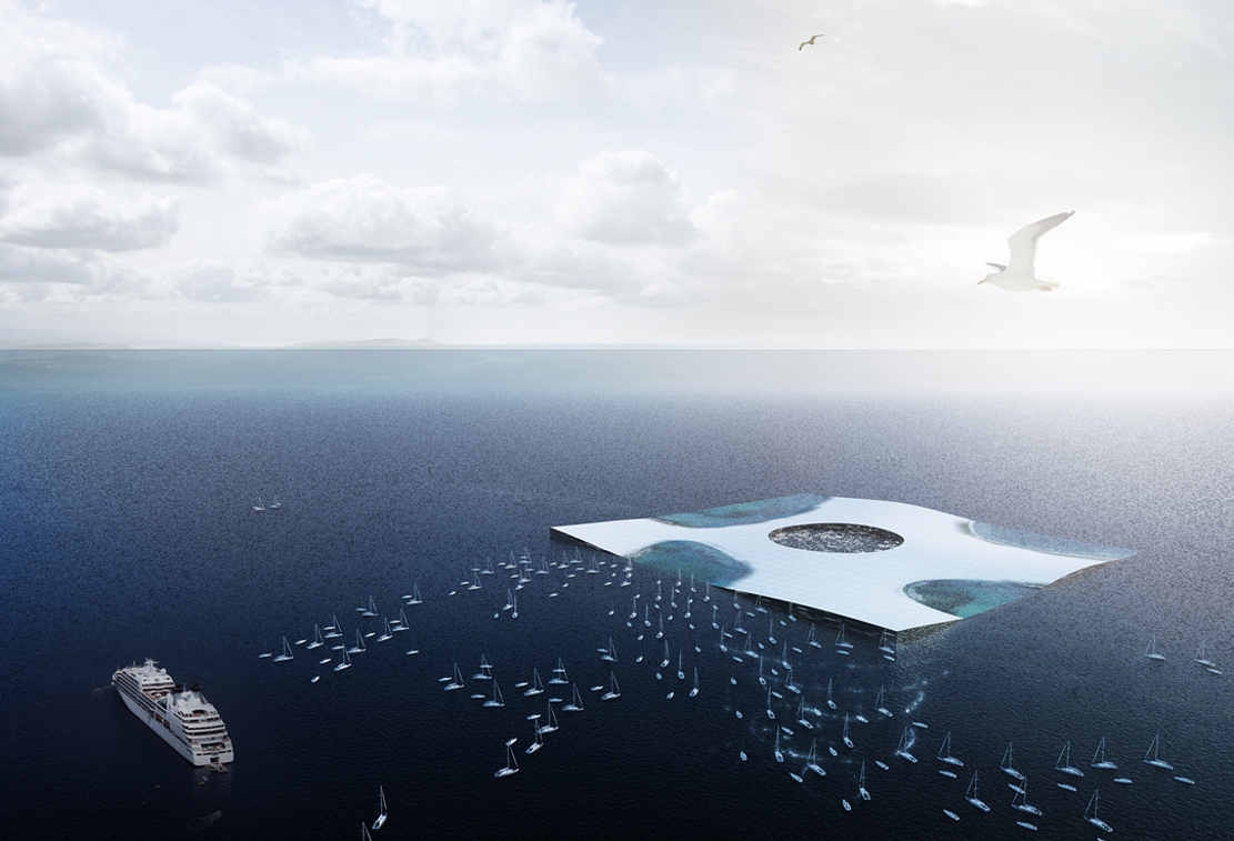 Huge observation floating platform (1)