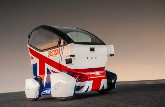 Britain's Lutz  Driverless car 