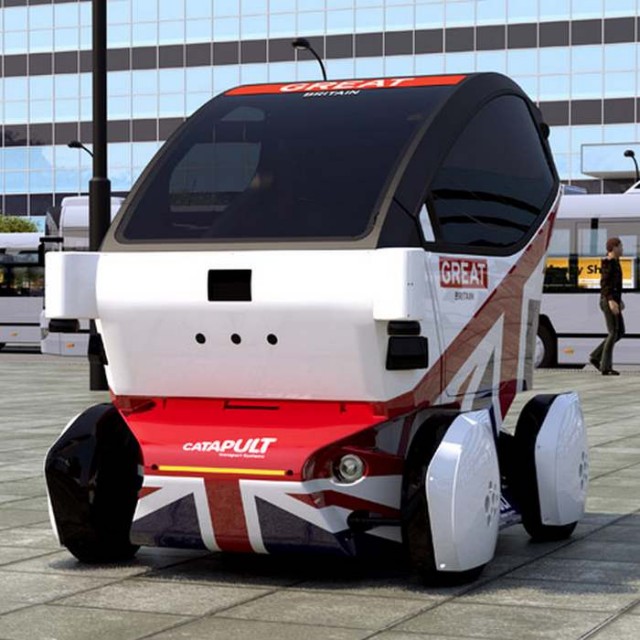 Britain's Lutz Driverless car 2