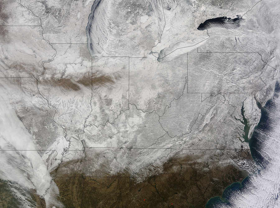 Eastern U.S. in a record-breaking 'Freezer'