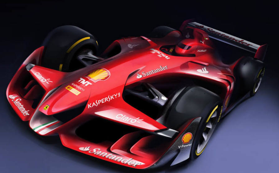 Ferrari's F1 car of the future