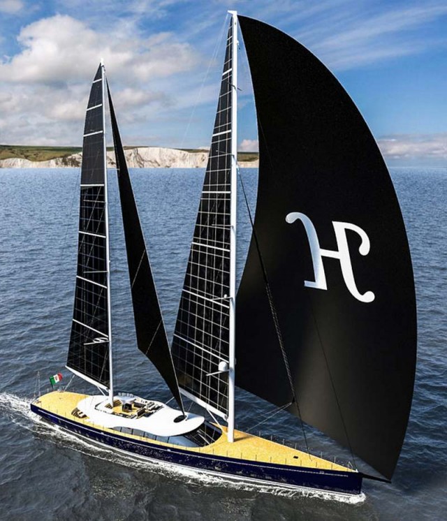Solar powered Sailing Yacht (5)