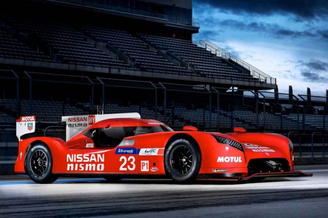 Nissan GT-R LM NISMO racing car
