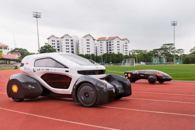 3D-printed electric car