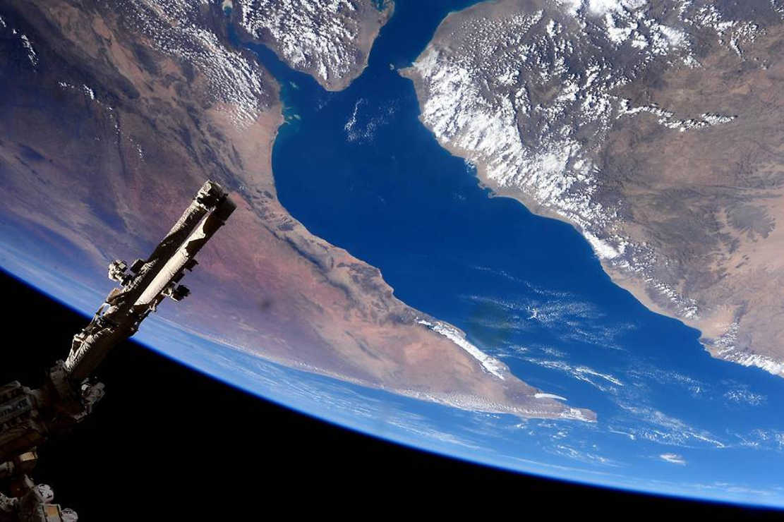 Gulf of Aden and Horn of Africa from ISS
