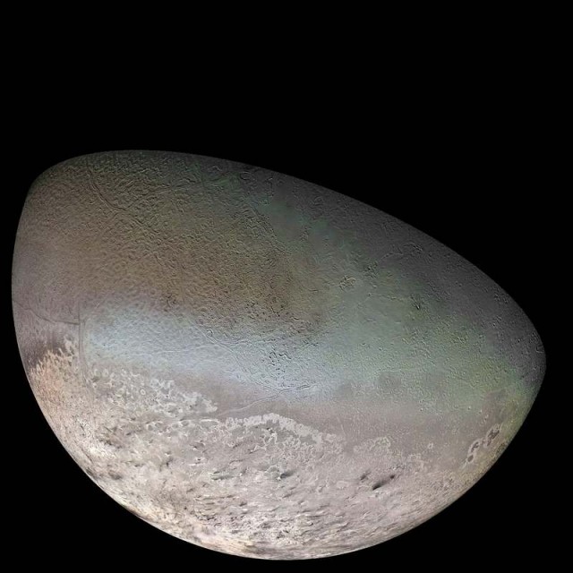 Triton, the largest moon of Neptune