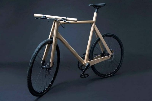 Wooden bike