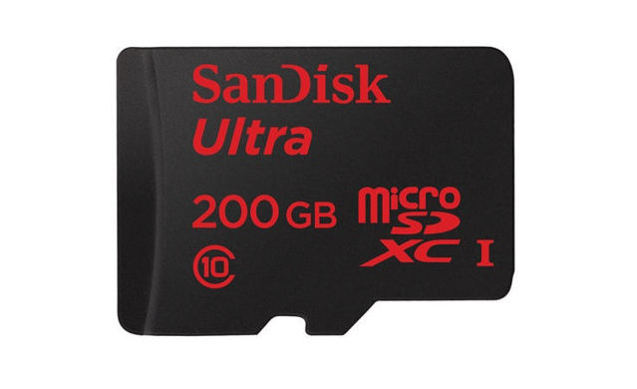 SanDisk 200 GB MicroSD