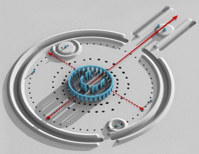 Computer rendering on Stonehenge (3)