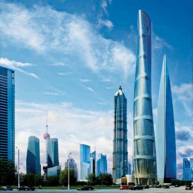 Shanghai Tower world's second-Tallest Building