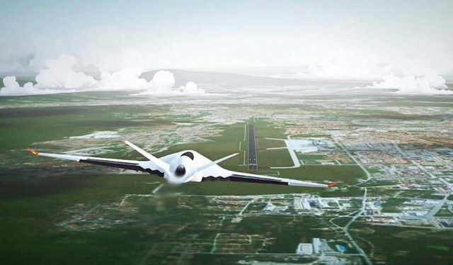 Russian PAK TA supersonic transport plane (1)