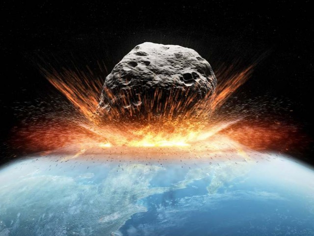 Big Asteroid on Earth