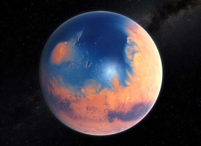 Mars had Ocean’s worth of Water