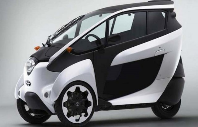 Toyota i-Road three-wheeled autocycle (4)