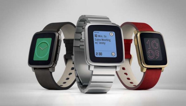 Pebble Time smartwatch 