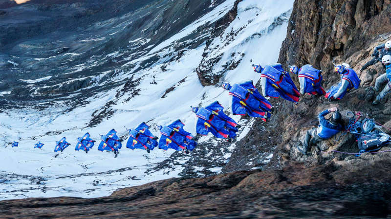 Wingsuit Flight from Mt. Kilimanjaro