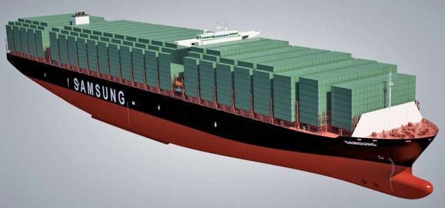  Samsung Heavy Industries World's Largest Container Ship 