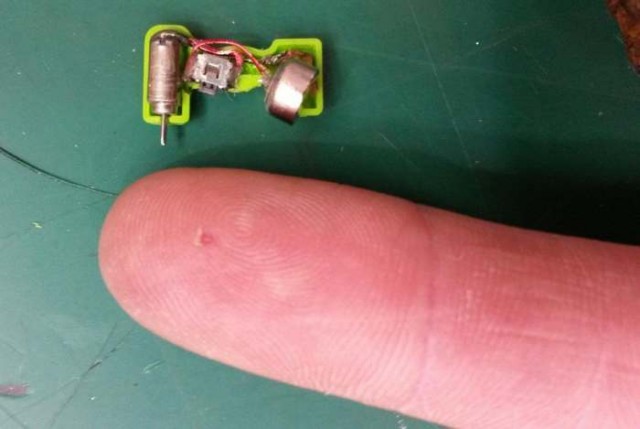 Worlds smallest 3D Printed Drill  (2)