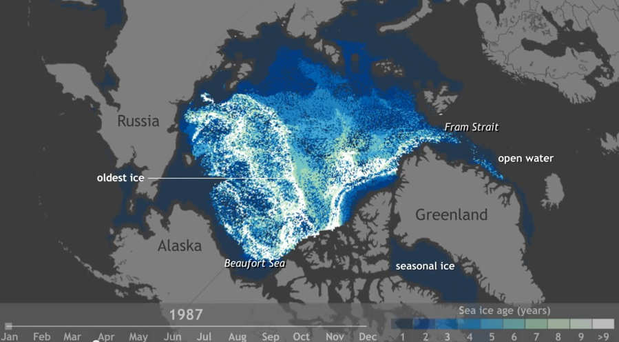 Arctic ice age