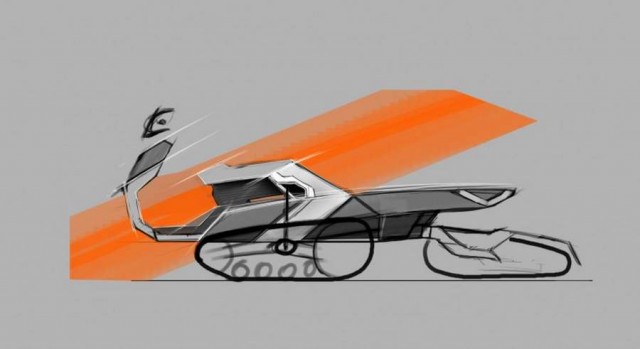 Ardenner three-track snowmobile (3)