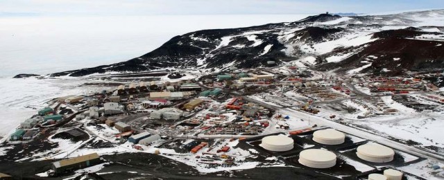 McMurdo Station in Antarctica