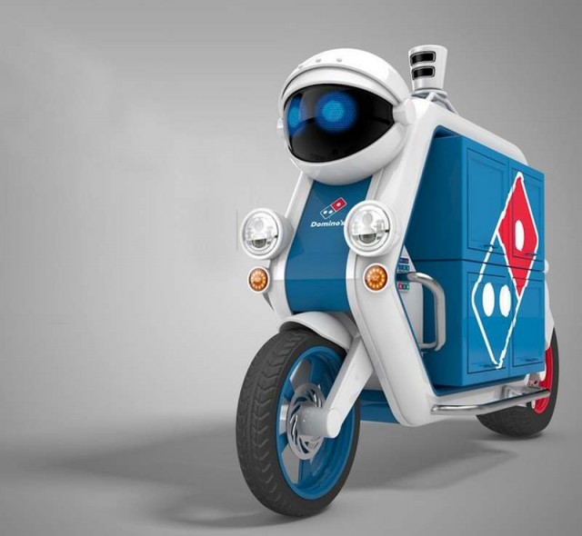 Domino’s Driverless Delivery Vehicle (1)