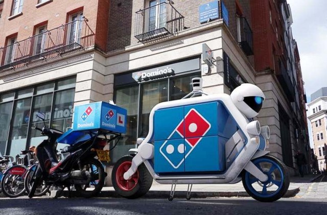 Domino’s Driverless Delivery Vehicle