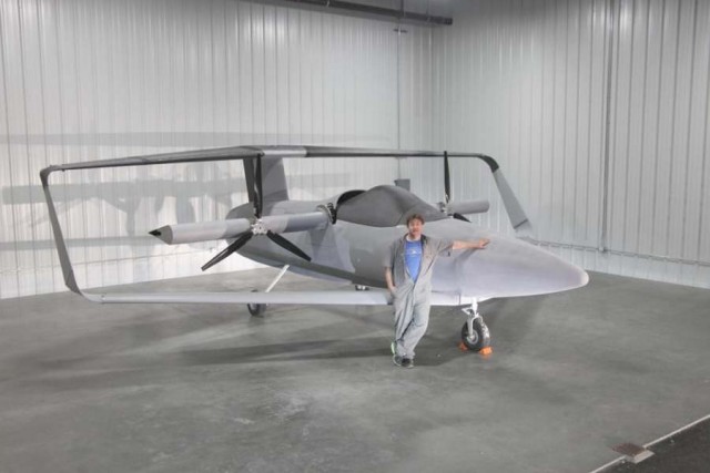 Elytron 2S tiltrotor prototype