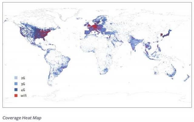 Internet world coverage