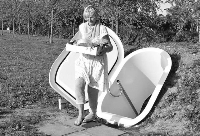 Groundfridge prefabricated root cellar 3