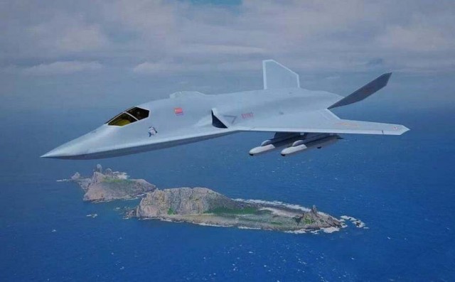 the new Chinese stealth fighter 