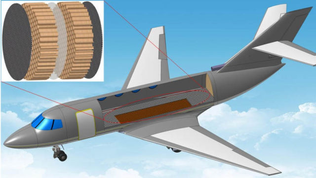 Lightweight Membrane will reduce in-flight Aircraft noise