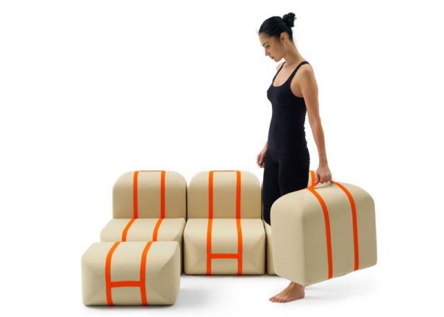 Self-made Seat sofa by Matali Crasset (2)