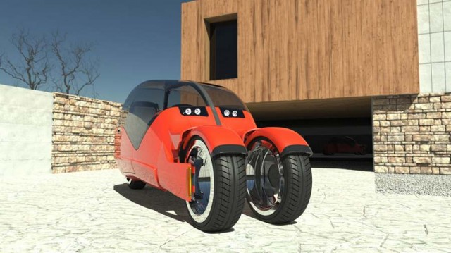 Concept car splits in two motorcycles (5)