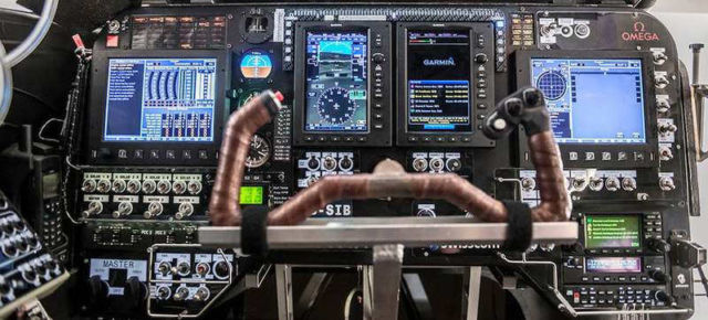 The Cockpit of Solar Impulse 