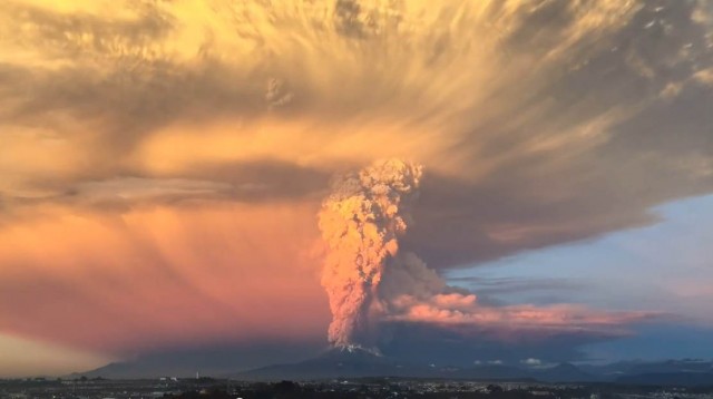Calbuco Volcanic Eruption