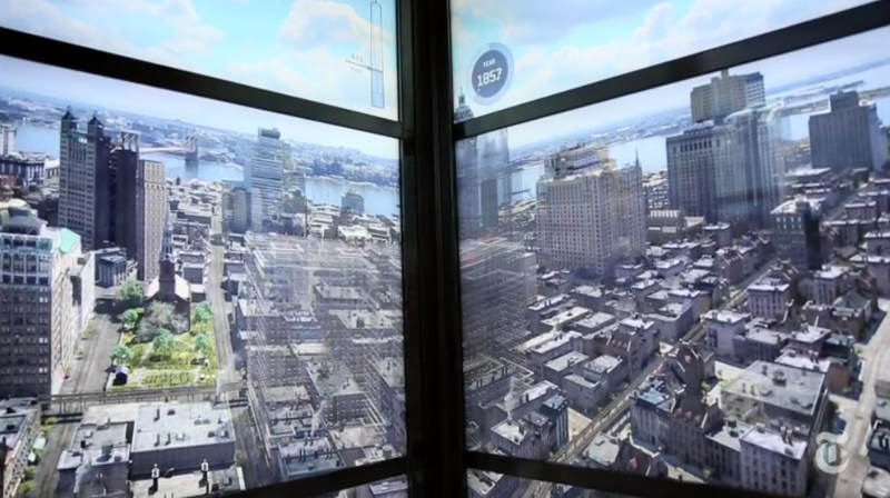 Time lapse of New York City’s development