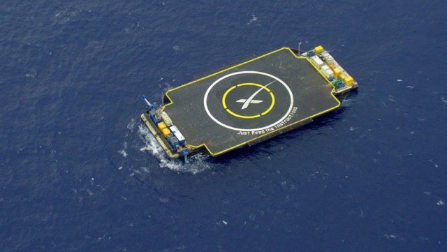 Rocket Landing on Just Read The Instructions drone ship 