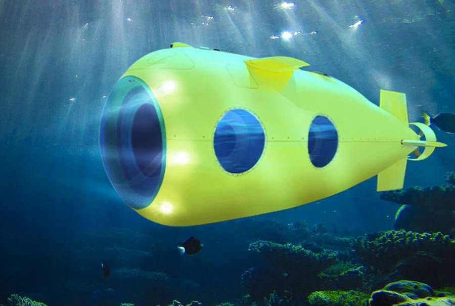 Yellow mini Submarine (7)